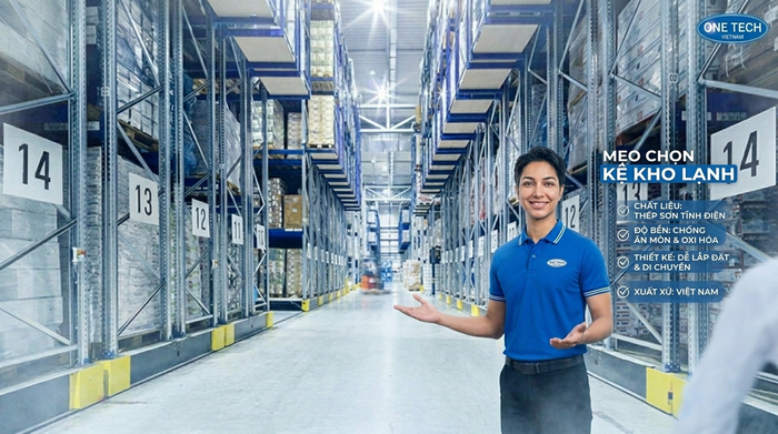 Tiêu chí chọn kệ kho lạnh An Giang theo tải trọng và vật liệu