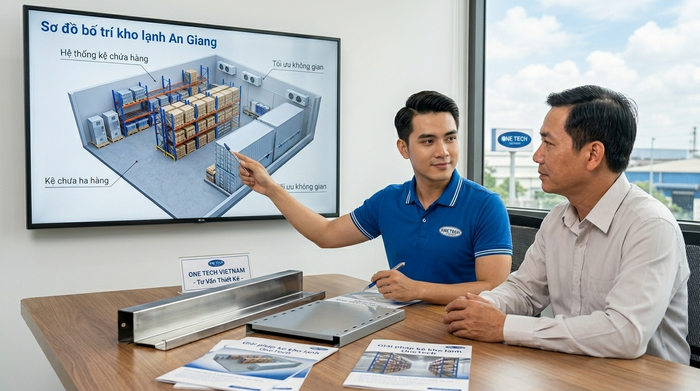 Tư vấn thiết kế và lắp đặt kệ kho lạnh An Giang theo yêu cầu