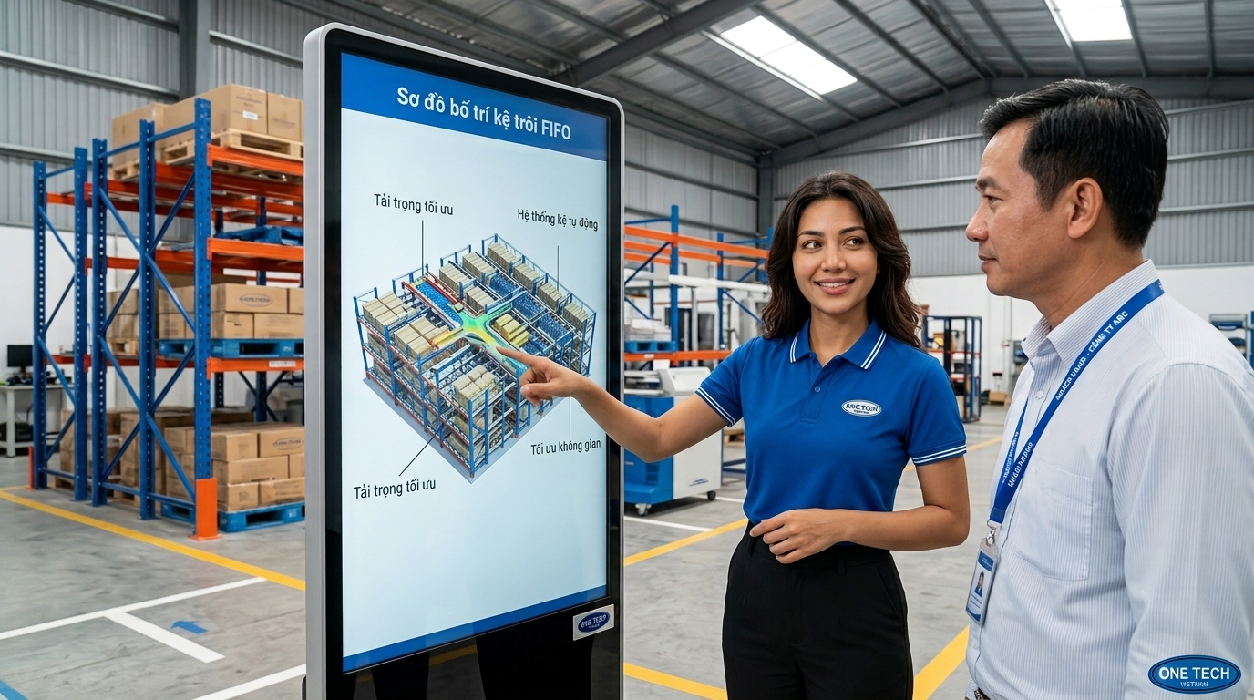 Tư vấn thiết kế Kệ Flow racks An Giang Tư vấn thiết kế Kệ Flow racks An Giang theo tải trọng và mặt bằng kho