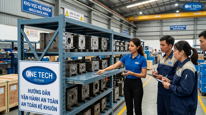 Bàn giao Kệ Khuôn An Giang và hướng dẫn vận hành an toàn