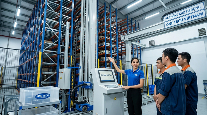 Đào tạo vận hành Stacker-Crane cho nhân sự kho