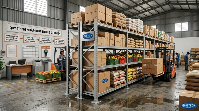 Kệ sắt chịu ẩm cho kho trung chuyển An Giang Hệ thống kệ sắt chịu ẩm phù hợp kho trung chuyển An Giang