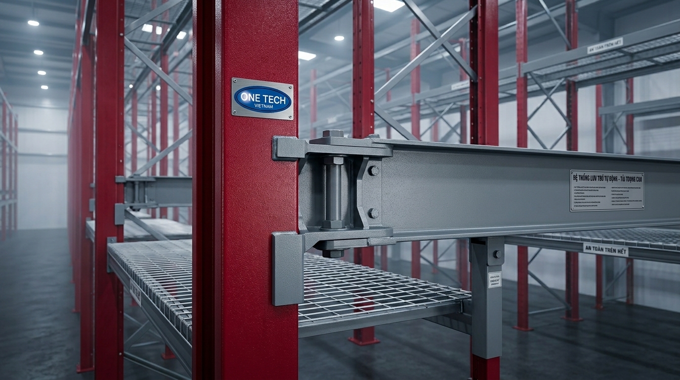 Chi tiết kết cấu kệ ASRS chịu tải trọng cao phù hợp kho An Giang