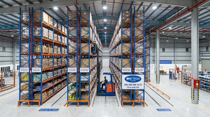 Mô hình kho phù hợp để đầu tư Kệ Narrow Aisle An Giang