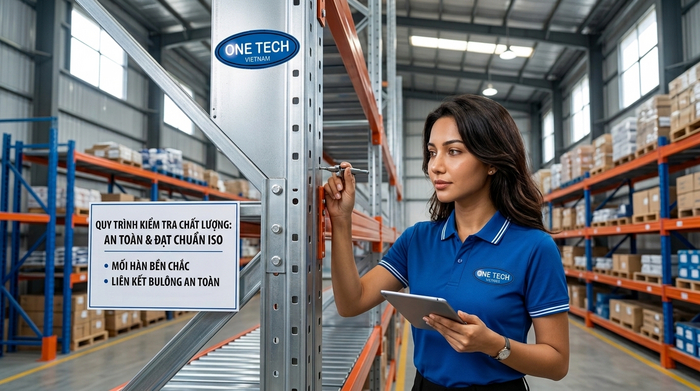 Nghiệm thu kệ kho theo tiêu chí chất lượng Nghiệm thu chất lượng kệ kho theo tiêu chí an toàn và ISO