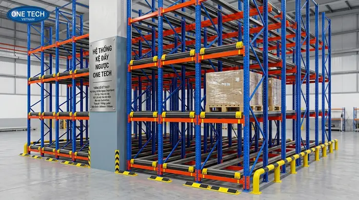 Thông số thiết kế Kệ Push Back An Giang cần khảo sát trước khi báo giá