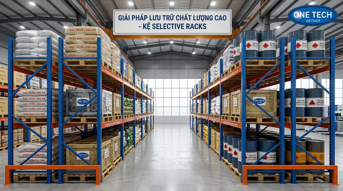 Tiêu chí lựa chọn kệ kho chất lượng Tiêu chí chọn mua kệ Selective An Giang