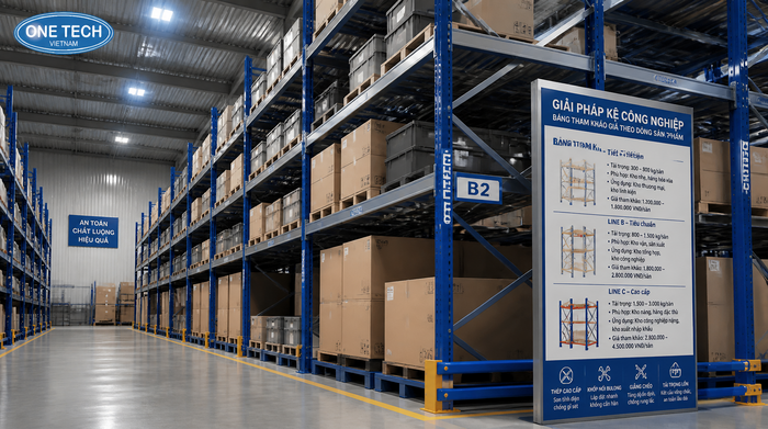 Báo giá kệ kho logistics An Giang tham khảo Tham khảo báo giá kệ kho logistics An Giang theo từng dòng kệ