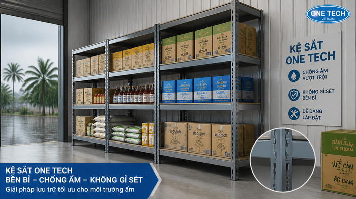 Bảo trì kệ kho bãi chịu ẩm tại An Giang