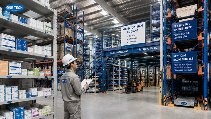 Bảo trì và kiểm tra an toàn kệ kho dược phẩm Bảo trì kệ kho dược phẩm An Giang giúp hệ thống vận hành an toàn