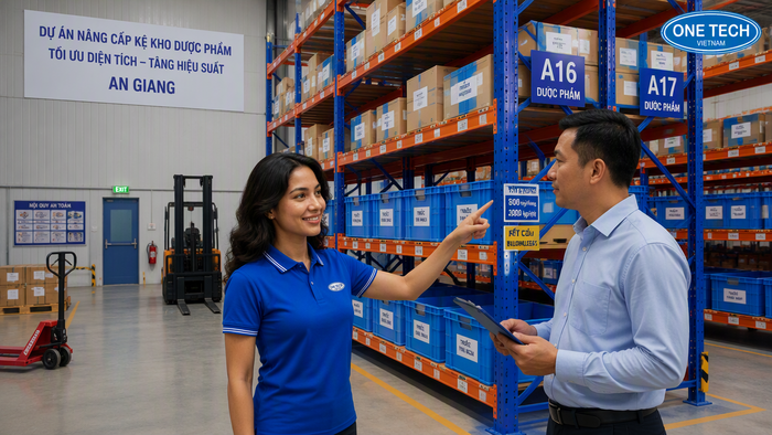 Khi nào cần nâng cấp kệ kho dược phẩm Nâng cấp kệ kho dược phẩm An Giang khi kho tăng tải và cần tối ưu diện tích