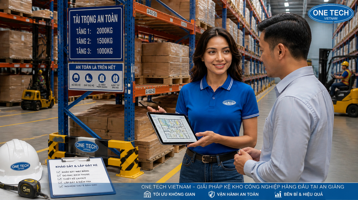 Quy trình lắp đặt kệ kho logistics An Giang Quy trình khảo sát và lắp đặt kệ kho logistics An Giang